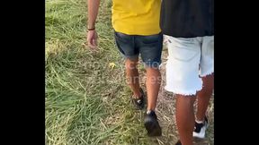 Trilha de eng goulart acaba em orgia ao ar livre(COMPLETO NO RED)