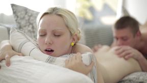 Got My Dick Pampered and Milked by the Blonde