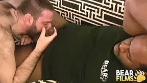 Jason Roman Fucks Hairy Stud With Bbc - Black Bear And Jason Black