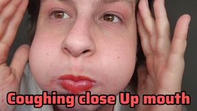 Chubby Girl Coughing with Mouth Closed – Red Lips, Puffy Cheeks, Exploding Face Pressure, Cheeky Fetish Play