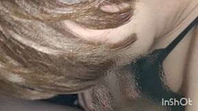 'Sizzling Jap Babe Spews Gushing Jizz on Cum-Stained Tits'