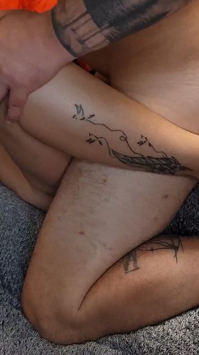 Wet pussy fucking after mutual masturbation   Clip 1