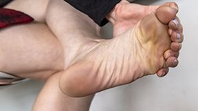 Tired Sore Feet Tease featuring Claire Irons - 1080 HD Mobile