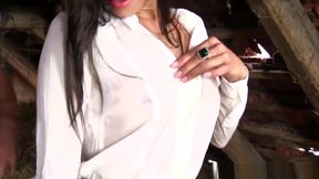 Pissing Slut Fucking Cock