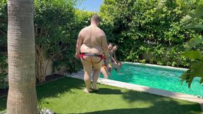 Orgy of Fat Hairy Men Having Sex in a Rural House