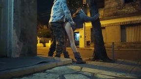 Public Sex On The Street Outdoors Caught Fucking By Police Bus Voyeurs And Trains