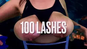 Udders Whipped 100 Lashes on H Cup Tits