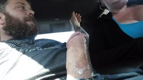 Car Blowjob From Hot Milf Teacher