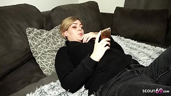 Pregnant German Girlfriend seduce to made real Amateur Porn