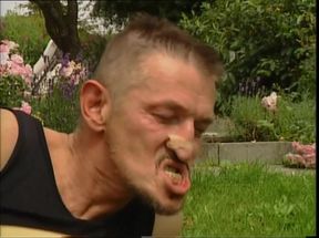 Sexy Redhead MILF Ass Fucked and Cumshot in Mouth by a Big Vintage Cock