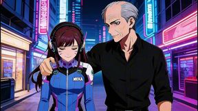 60 frames, 1080p, high definition!in the second episode of the animated short series, this time we meet the innocent and adorable dva, along with a perfect artful oral sex scene.