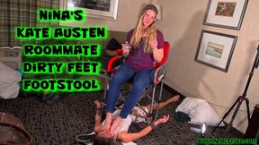 Nina's Kate Austen Roommate Dirty Feet Footstool!