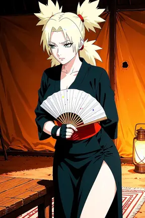 Slutty Temari gets her ass wrecked by stranger's big cock in animated hentai