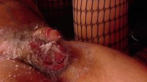 Candlelit Domination - Blonde with Big Tits Dominates Masked Man in Red Room