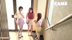 My Stepsisters from My Wife's Previous Marriage Are Too Funny - Teenage Amateurs Working and Riding