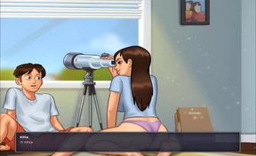 Summertime saga - caught my neighbour classmate love