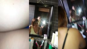 en el bano de su casa