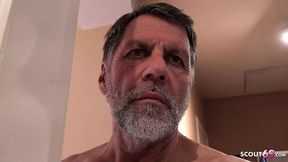 Ugly German Anorexic Wife Gets Ass&#x1F351; Fucked Then Drinks Her Lover's Urine