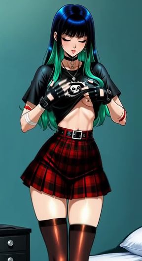 Sex with emo animation