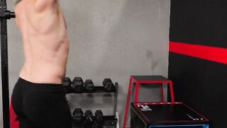 Step-Daddy's Boy" - Older man trains his barely legal twink son in kinks of BDSM before fucking him raw!