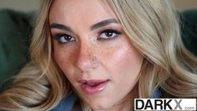 Petite Blonde Takes Massive Black Cock - Demi Hawks - DarkX