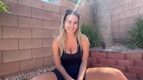 Hot Blonde Roommate Needs Help Paying Rent