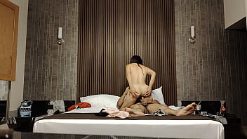 Janet rides cock and takes it deep