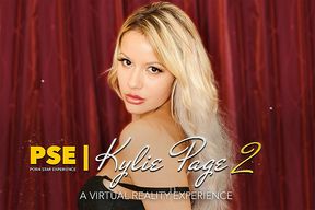 Dangerous VR porn fun with femme fatale porn star Kylie Page