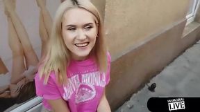 Petite Beauty Una Fairy's Thrilling Outdoor Double Pleasure Adventure (Part 2)
