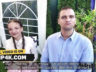 BRIDE4K. This guy told Yeah When That babe saw Her Large Booty and Boobs
