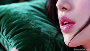 chinese girl, with large breasts. super-white skin, blow job, oral and anal sex drain you completely. perfect body, titfuck, ai-generated