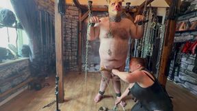 Part 3 Piggy in Humbler and Having *** Orgasm