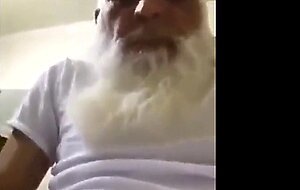 Mature Arab Daddy Plays with His Dick on Webcam
