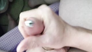 Insane femboy can't stop with just one climax.