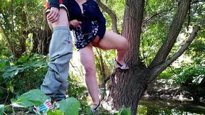 Mature milf with big ass fingers herself and makes me cum