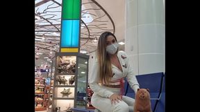 ursinho vamos a hacer yoga en el aeropuerto de Cancun   Bolivianamimi.fans