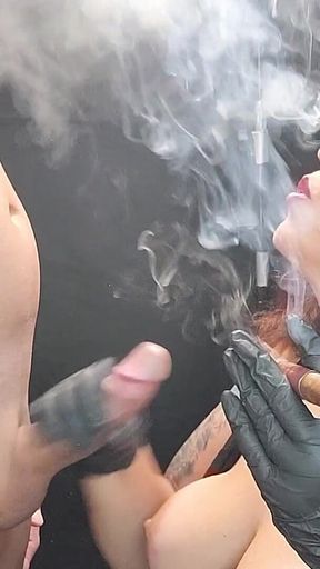 Black Gloves, Cigar Smoke & a Hungry Mouth