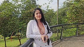 Caliente Milf De Tetas Grandes Es Follada En Mi Carro, Amateur Pov - Jean Paul Oficial