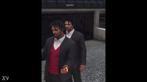 Petite gay dude takes BBC from thick booty Rahul in public sex tape