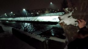 "they Saw Us, Let's Go!" Sex on the Street in Winter