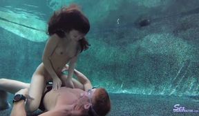 Blowjob Lulu Chu Sex Underwater Suck Strokes Deepthroat