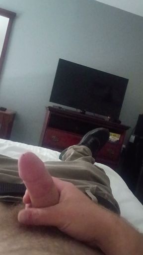 Stroking Cumshot