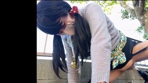 Instructions From the Trainer No. 25 Outdoor Anal Play 2