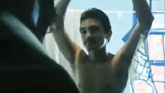 Amateur military prisoner gets a rough anal inspection