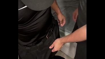 CONVENCI O SEGURAN&Ccedil_A DA BOATE DE VIR ME FODER DEPOIS DO TRAMPO