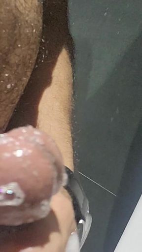 Horny Office Worker Sneaks Into Washroom to Masturbate After a Long Day