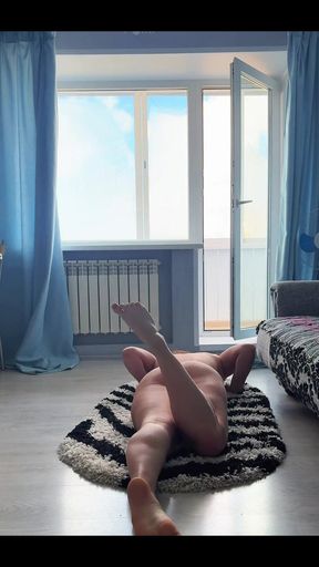 I Woke up This Morning and Decided to Do Some Exercises. Naked