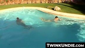 TwinkUndie.com - American gay Zack Randall's undies anal fuck and cum fest