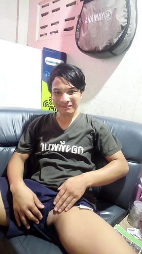 A clean, smooth, hairless looking cock.