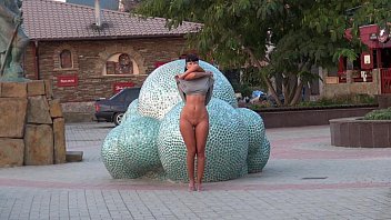 Public nudity caught on camera